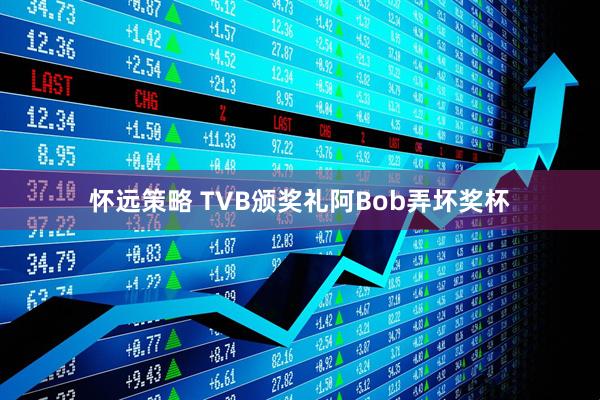 怀远策略 TVB颁奖礼阿Bob弄坏奖杯